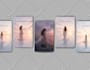 add name, number and border for your tarot, oracle cards