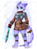 draw a cute kobold