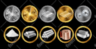 create 2d icons, objects, assets, props for the game