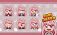 create chibi emotes or badges for twitch, discord, youtube