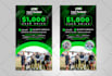 do dl flyer or rack card design