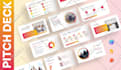 design powerpoint template, google slides and master slide