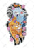 create original tattoo designs and illustrations in japanese style