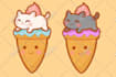 draw sticker designs for print, digital and merchandise