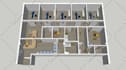 create basic 2d and 3d floor plan rendering in sketchup