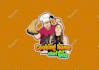 create playful cartoonish logo mascot
