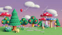 create beautiful 3d illustrations in blender
