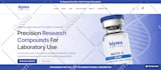 build fda compliant peptide website or research peptide store on woocommerce