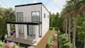 design modern house front 3d elevation exterior 3d renders