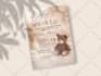 create editable birthday card, digital invitation canva templates for etsy store