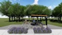 design landscape, backyard, hardscape, softscape, yard, multi playground, patio