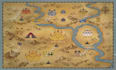 draw a detailed hand drawn fantasy map for your dnd or rpg world