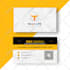 design Cool And Unique Business Card with QR Code