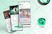design a modern app UI for business or saas products