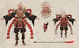 draw illustrations, character designs and concept art, manga
