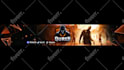 design a  youtube banner, gaming banner, twitch and logo in 12hrs