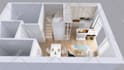 create interactive 3d interior design render