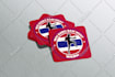 design round badge sticker label patch seal outdoor and instagram logo design