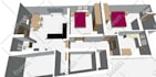 create interior 3d modeling and rendering