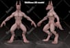 create detailed 3d character for animation and games