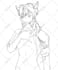 create cute anime sketch for cheap