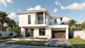 design, 3d render architectural exterior of house, commercial building rendering