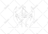 create unique continuous one line art 24hrs