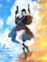 draw your dnd character into a one piece style and any anime