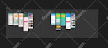 do mobile app ui design in figma with prototype wireframe