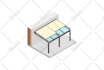 create isometric vector illustration or map for you