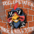 do punk,rock,trap,album art, cartoon style