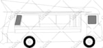 make vehicle template and blueprint, outline for wrap design