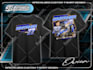 create racing illustration for t shirt design