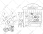 do coloring page illustrations and activity book illustrations
