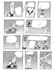 illustrate a black and white comic or manga page