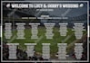 design a beautiful wedding seating chart