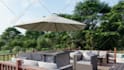 3d landscape design, backyard design, patio, garden and outdoor 3d rendering