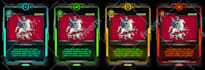 design amazing card game and illustration