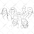 turn photos into line art drawing