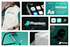 design a minimalist business logo, branding kit, brand identity and brand guide