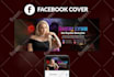 design facebook cover, youtube banner, and all social media