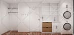 make 3d bathroom interior design and render