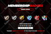 make youtube member badges design