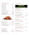 design static tv screen menu or menu cards for restaurant