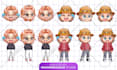 draw cute anime chibi art character design