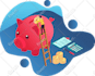 create a flat and isometric infographic illustration