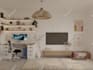 do a stunning 3d interior design with realistic 3d rendering
