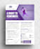 charity, donation, nonprofit, fundraising flyer and social media post design