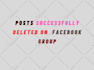 delete or remove social media post,pin,video,tweet for you