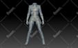 action figure design, 3d action figure statue articulated figure for 3d printing